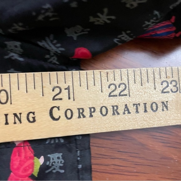 CHICOS Design 100% Silk Asian Geisha Lined Mandarin Artsy Jacket Sz S 1 B36 - Picture 12 of 12